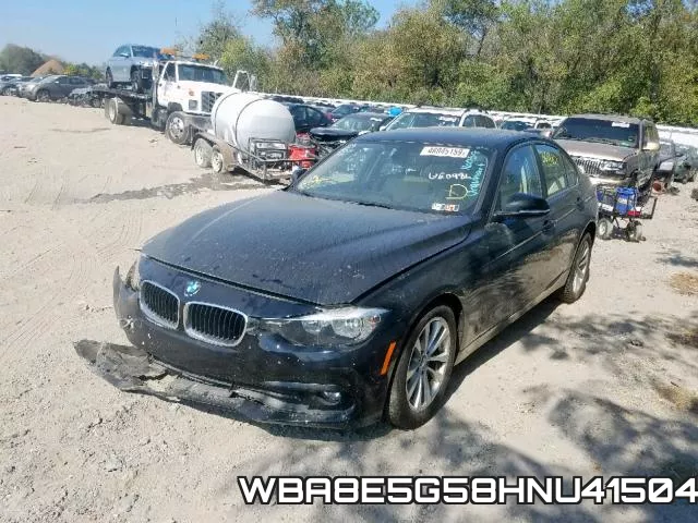 WBA8E5G58HNU41504 фото 3