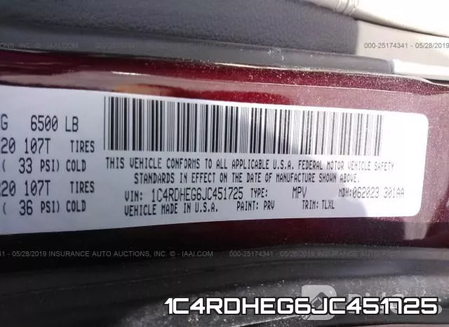 1C4RDHEG6JC451725 фото 9