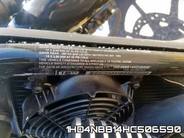1HD4NBB14HC506590 фото 2