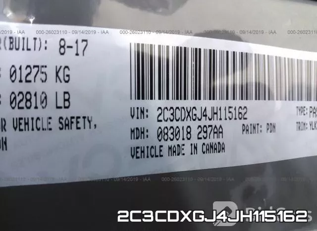 2C3CDXGJ4JH115162 фото 10