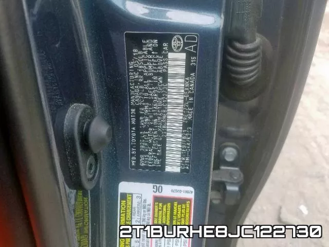 2T1BURHE8JC122730 фото 2
