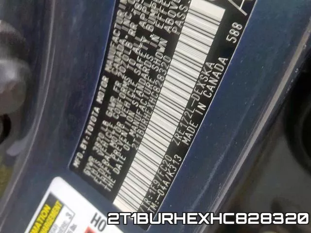 2T1BURHEXHC828320 фото 2
