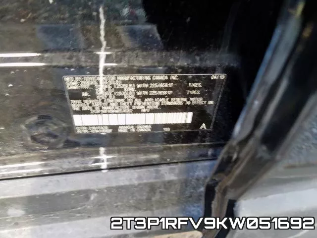 2T3P1RFV9KW051692 фото 2