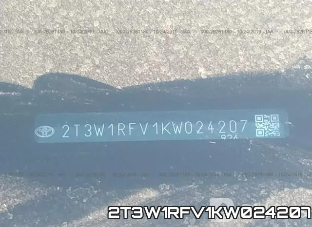 2T3W1RFV1KW024207 фото 10
