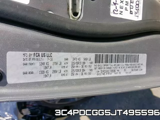 3C4PDCGG5JT495596 фото 2