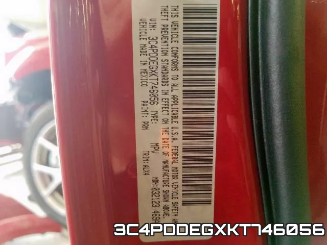 3C4PDDEGXKT746056 фото 2