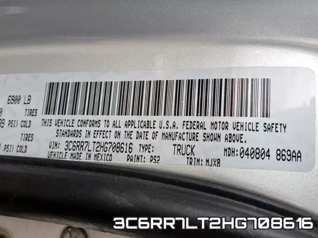 3C6RR7LT2HG708616 фото 2