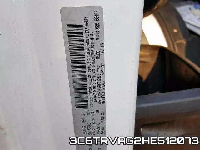 3C6TRVAG2HE512073 фото 2