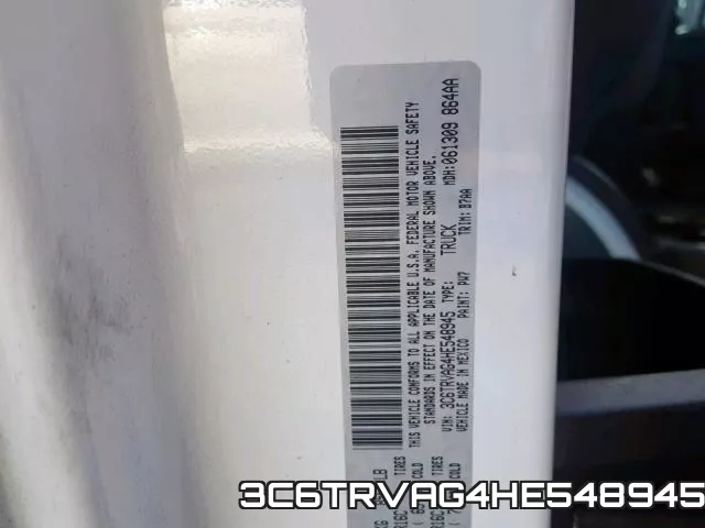 3C6TRVAG4HE548945 фото 2