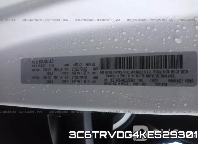 3C6TRVDG4KE529301 фото 10