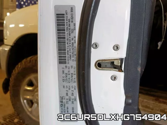 3C6UR5DLXHG754904 фото 2