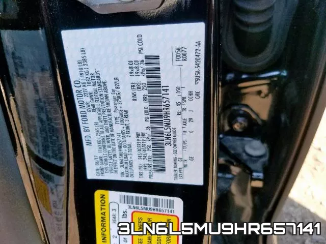 3LN6L5MU9HR657141 фото 2