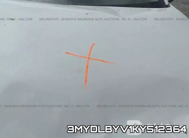 3MYDLBYV1KY512364 фото 2
