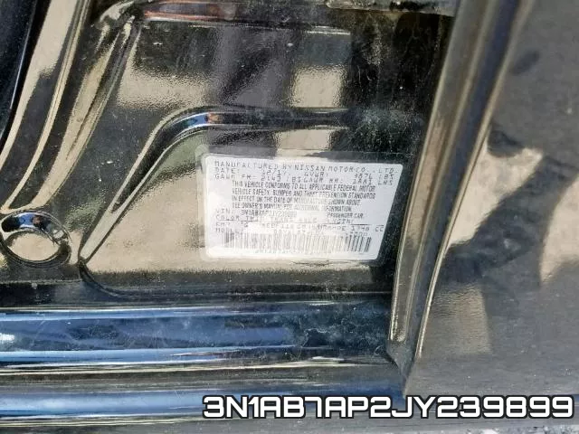 3N1AB7AP2JY239899 фото 2