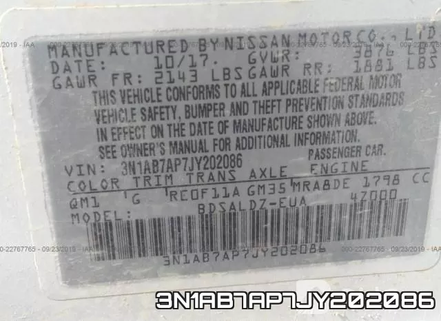 3N1AB7AP7JY202086 фото 10