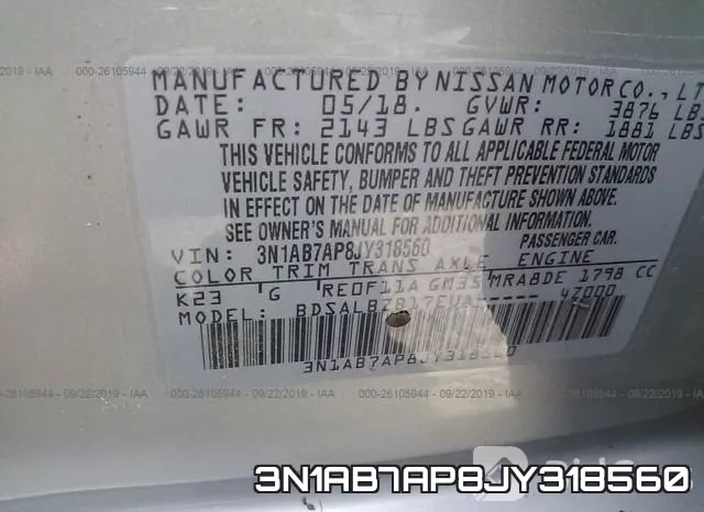 3N1AB7AP8JY318560 фото 8