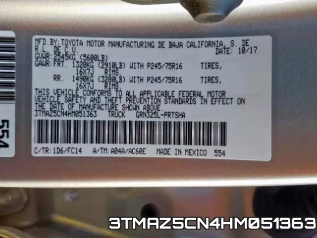 3TMAZ5CN4HM051363 фото 2