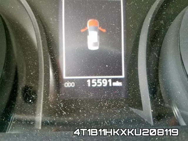 4T1B11HKXKU208119 фото 9