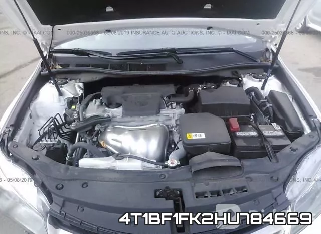 4T1BF1FK2HU784669 фото 2