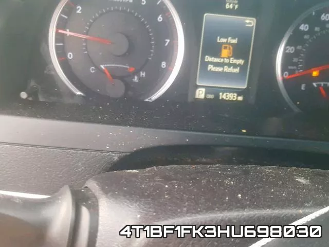 4T1BF1FK3HU698030 фото 9