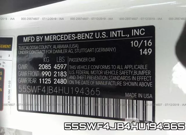 55SWF4JB4HU194365 фото 10