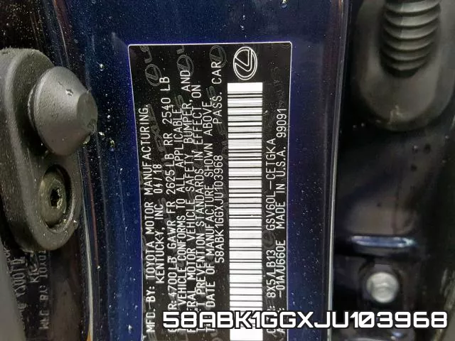 58ABK1GGXJU103968 фото 2