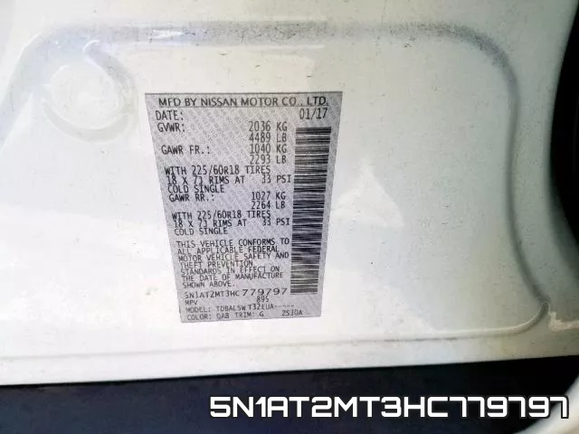 5N1AT2MT3HC779797 фото 2
