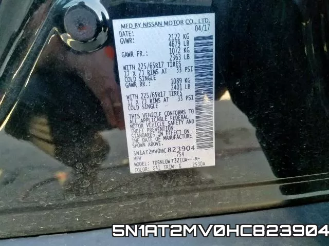 5N1AT2MV0HC823904 фото 2