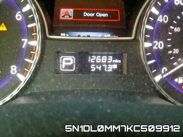 5N1DL0MM7KC509912 фото 9