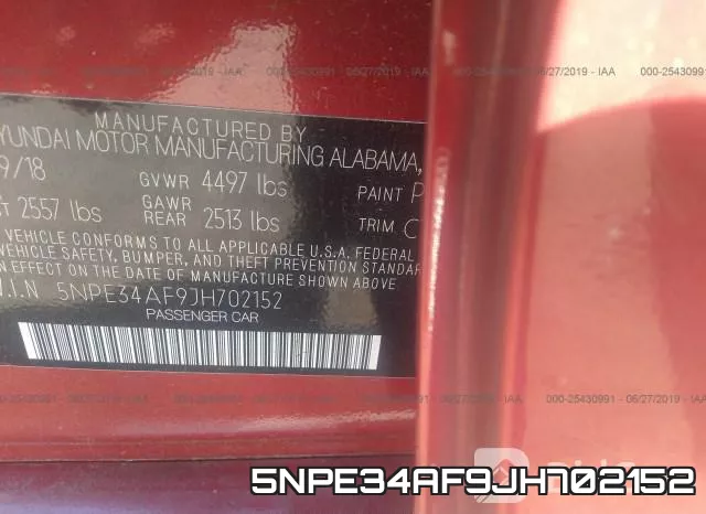 5NPE34AF9JH702152 фото 10