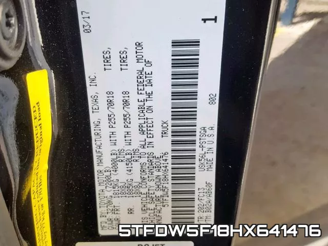 5TFDW5F18HX641476 фото 2