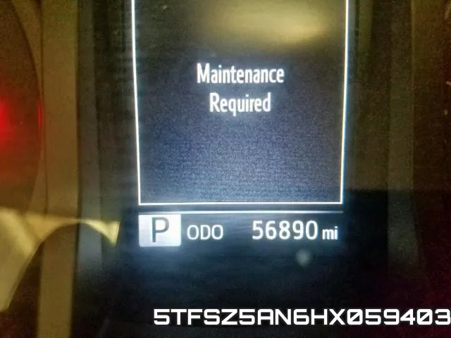 5TFSZ5AN6HX059403 фото 9