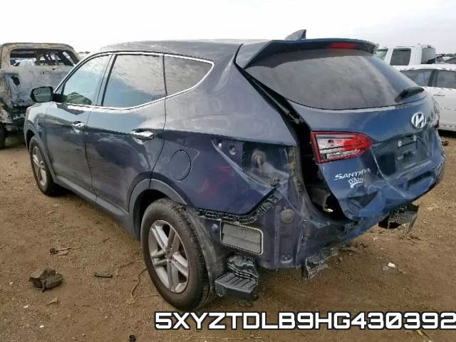 5XYZTDLB9HG430392 фото 3
