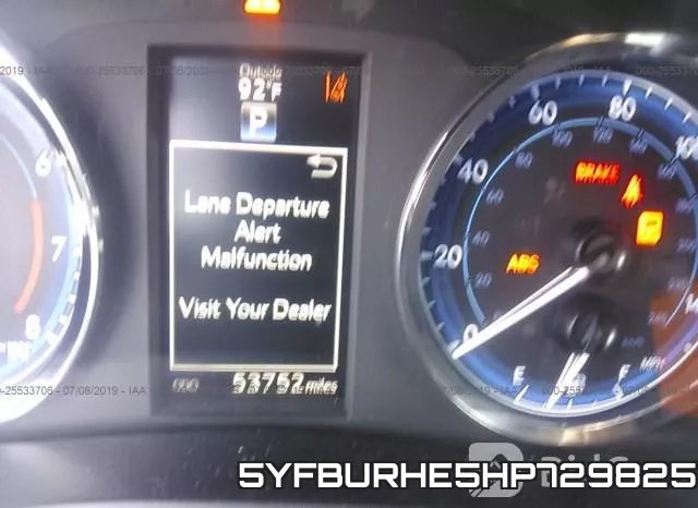 5YFBURHE5HP729825 фото 8