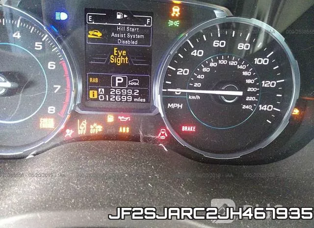 JF2SJARC2JH467935 фото 8