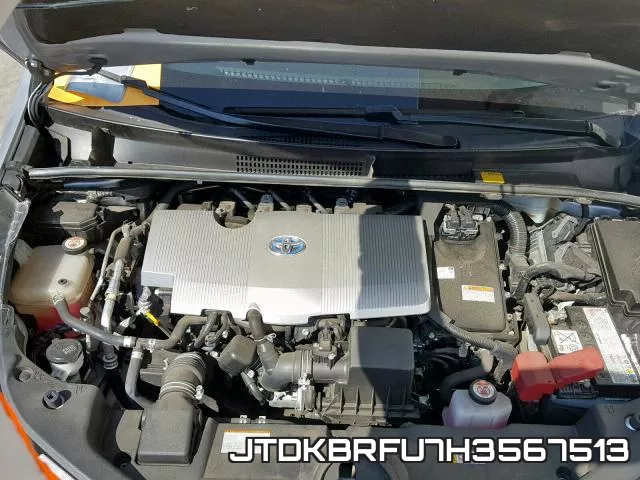 JTDKBRFU7H3567513 фото 8