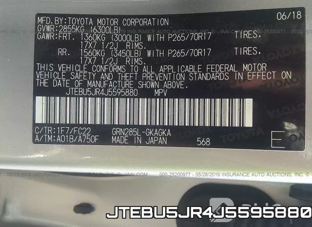 JTEBU5JR4J5595880 фото 10