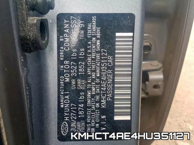 KMHCT4AE4HU351127 фото 2
