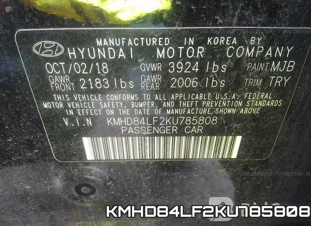 KMHD84LF2KU785808 фото 10