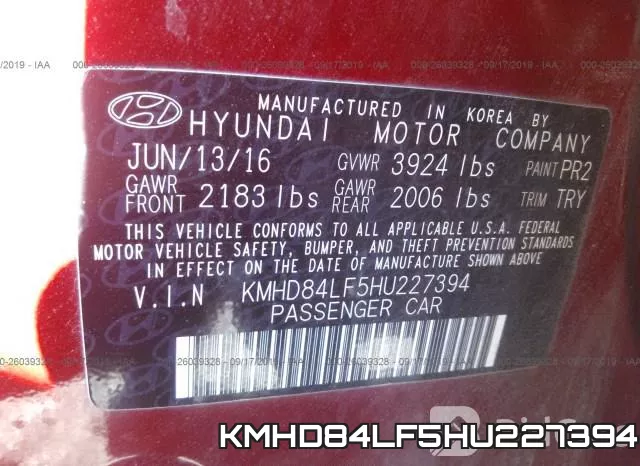 KMHD84LF5HU227394 фото 10