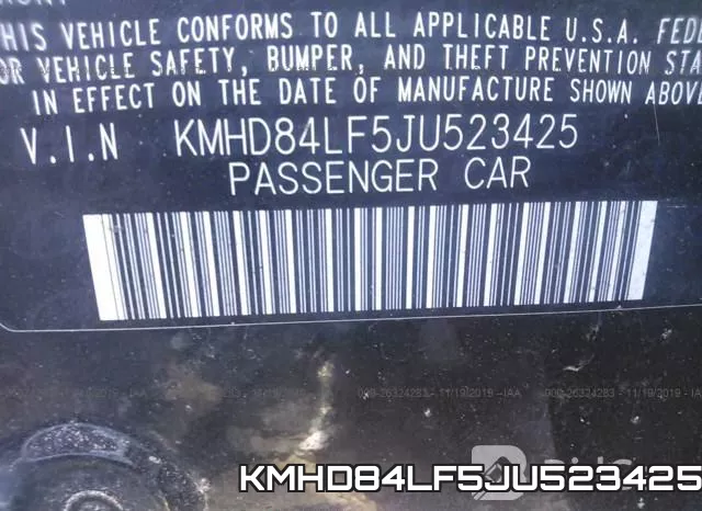 KMHD84LF5JU523425 фото 10