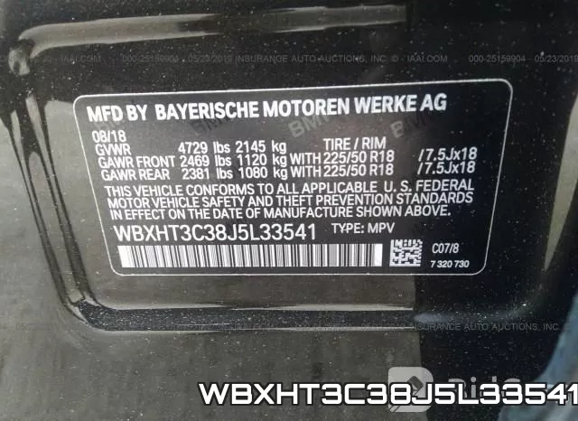 WBXHT3C38J5L33541 фото 10