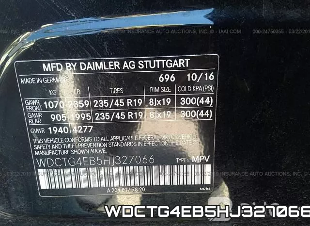 WDCTG4EB5HJ327066 фото 10
