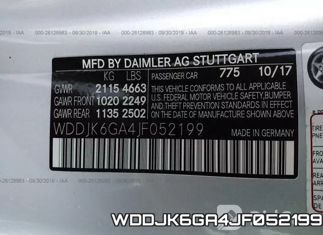 WDDJK6GA4JF052199 фото 9