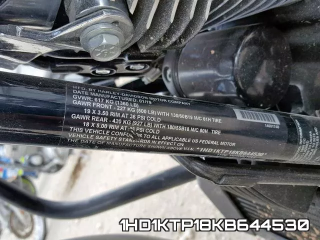 1HD1KTP18KB644530 фото 2