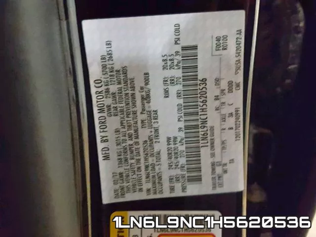 1LN6L9NC1H5620536 фото 2