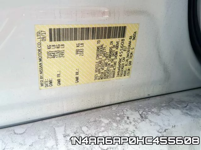 1N4AA6AP0HC455608 фото 2