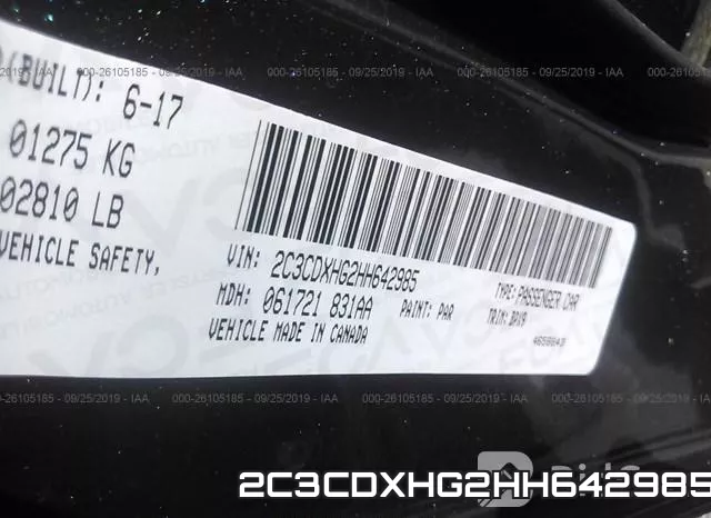 2C3CDXHG2HH642985 фото 10