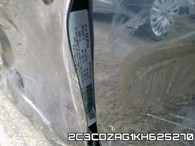 2C3CDZAG1KH625270 фото 2