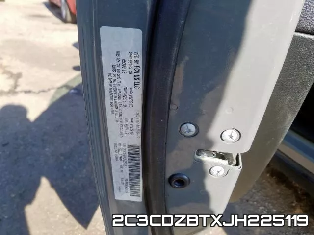 2C3CDZBTXJH225119 фото 2